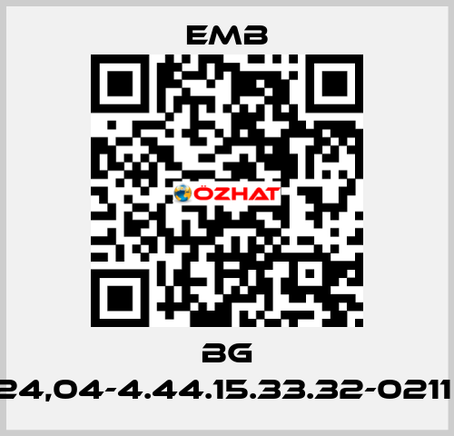 BG 24,04-4.44.15.33.32-0211  Emb