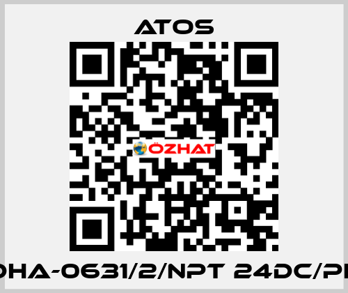 DHA-0631/2/NPT 24DC/PE Atos