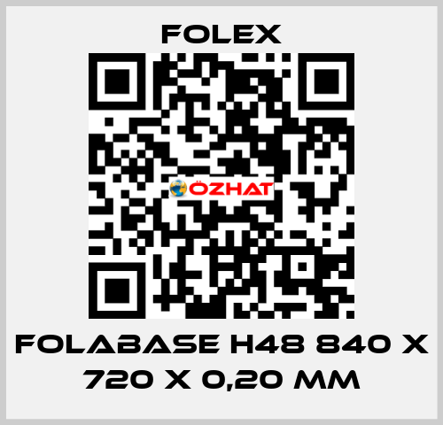Folabase H48 840 x 720 x 0,20 mm Folex