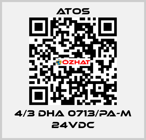 4/3 DHA 0713/PA-M 24VDC Atos