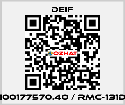 100177570.40 / RMC-131D Deif