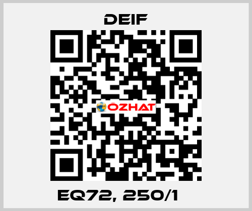 EQ72, 250/1 А Deif