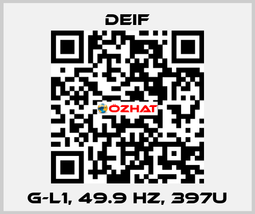 G-L1, 49.9 Hz, 397U Deif