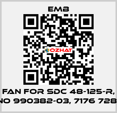 fan for SDC 48-125-R, no 990382-03, 7176 7281 Emb