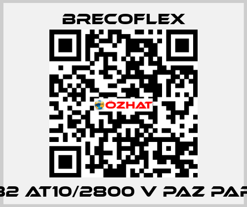 32 AT10/2800 V PAZ PAR Brecoflex