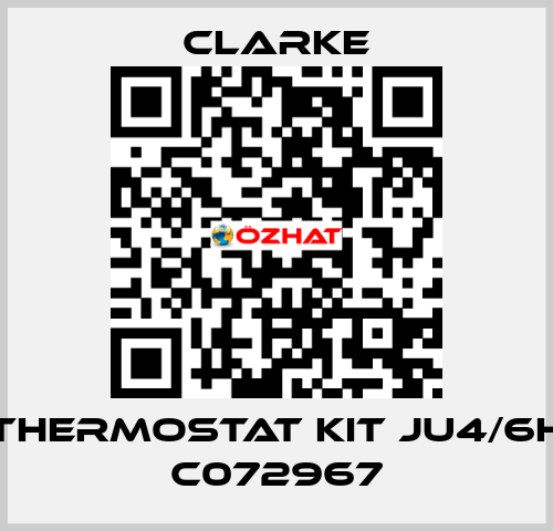 THERMOSTAT KIT JU4/6H C072967 Clarke