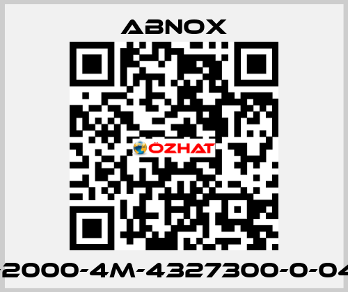 AX-2000-4M-4327300-0-040P ABNOX