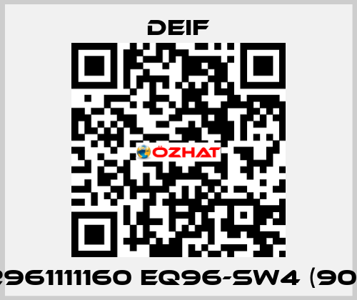 2961111160 EQ96-sw4 (90°) Deif