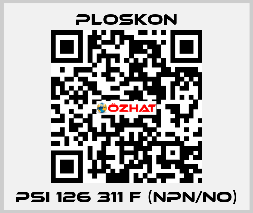 PSI 126 311 F (NPN/NO) ploskon