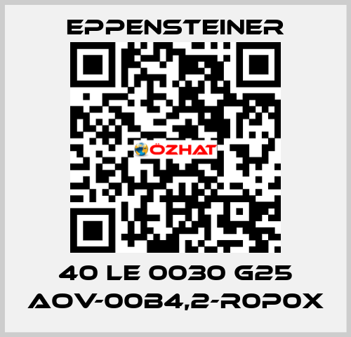 40 LE 0030 G25 AOV-00B4,2-R0P0X Eppensteiner