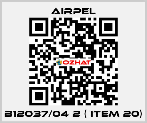 B12037/04 2 ( ITEM 20) Airpel