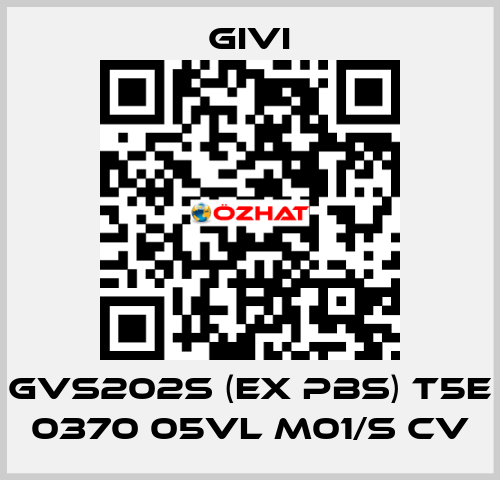 GVS202S (ex PBS) T5E 0370 05VL M01/S CV Givi