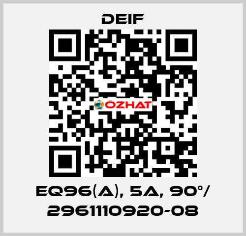 EQ96(A), 5A, 90°/ 2961110920-08 Deif