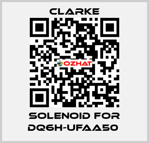 Solenoid for DQ6H-UFAA50  Clarke