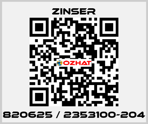 820625 / 2353100-204 Zinser