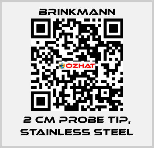 2 CM PROBE TIP, STAINLESS STEEL Brinkmann