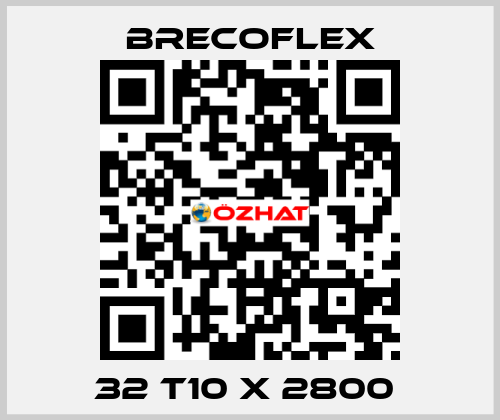 32 T10 x 2800  Brecoflex