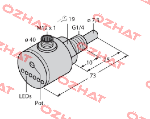 p/n: 6870102, Type: FCS-G1/4A4-ARX-H1140 Turck