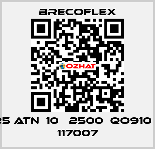 25 ATN  10   2500  QO910     117007 Brecoflex