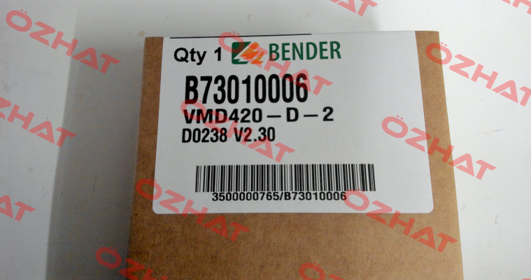 B73010006 / VMD420-D-2 Bender
