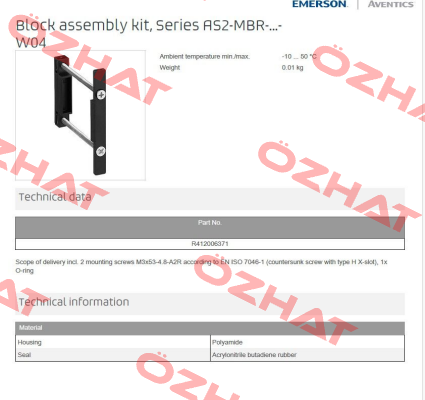 R412006371 Aventics