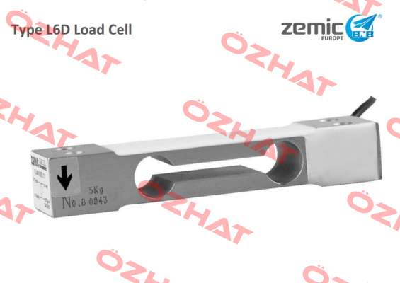 Order No. 1060240, Typ L6D-C3-8kg-0.4B, Y= 10000  ZEMIC
