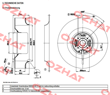 R1G220 AB73-95 EBM Papst