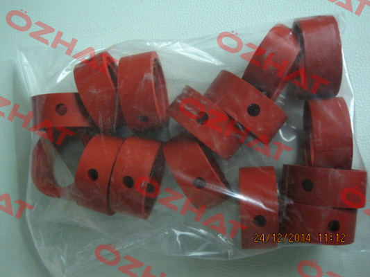 4326050000-052 SPEZIAL-DICHTUNG FUR SCHEIBENVENTIL DN 50 SILIKON ROT Kieselmann