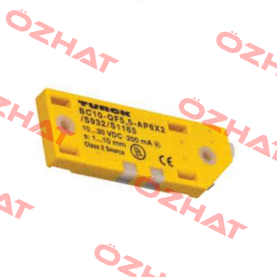 BC10-QF5.5 -AP6X2/ S932,  10-30VDC OBSOLETE, REPLACEMENT BC10-QF5,5-AP6X2/S932/S1165  Turck