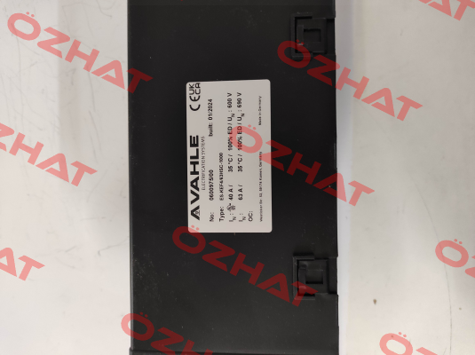 P/n: 0600975/00, Type: ES-KEF4/63HSC-1000 Vahle