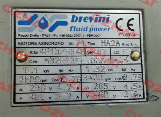 M32HY3FL.000 Brevini