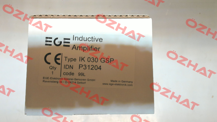 p/n: P31204, Type: IK 030 GSP Ege