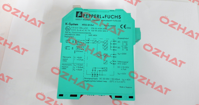 p/n: 046903, Type: KFD2-SH-EX1 Pepperl-Fuchs