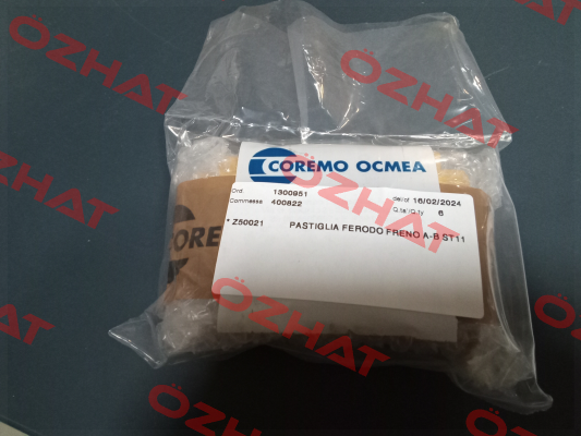 Z50021 Coremo Ocmea S.p.A.