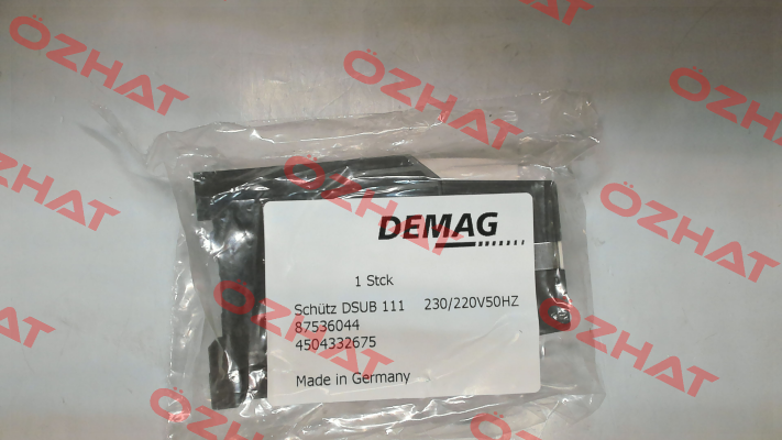 DSUB-111 230220V50 Demag