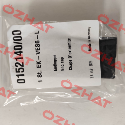 P/n: 0152140/00, Type: EK-VES6-L Vahle