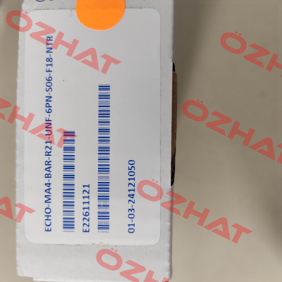 ECHO-MA4 BAR R21 UNF 6PN SO6 F18 NTR Dynisco