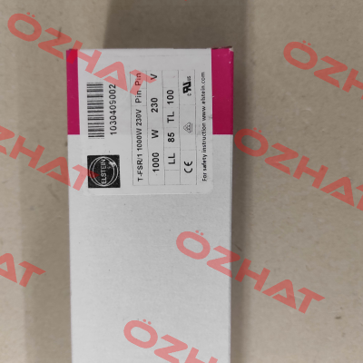 T-FSR/1 1000 W 230 V Elstein