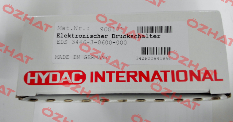 908171// EDS-3446-3-0600-000-E Hydac