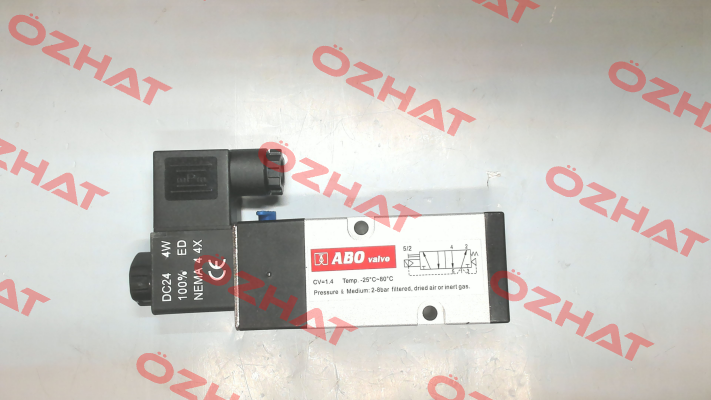 5/2 way solenoid valve,  G 1/4" ABO Valve