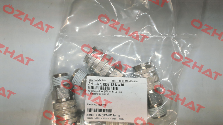(NW10) R 1/2"(AG) Landefeld