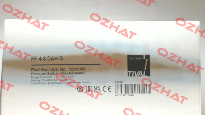 Art.No. 1010096, Type: FF 4-8 DAH G Tival-Sensors