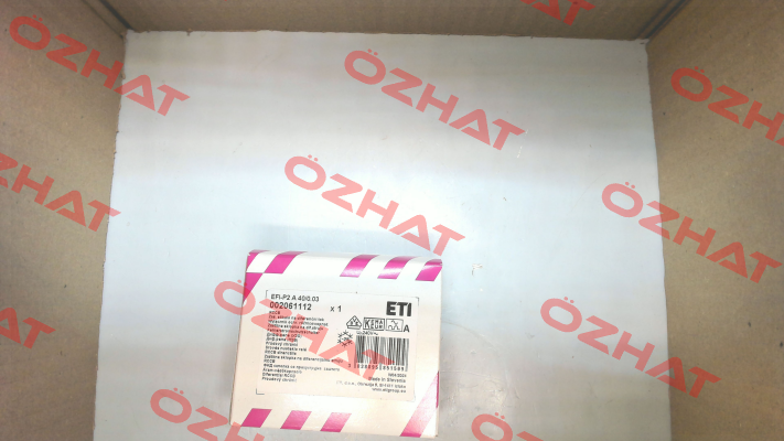 P/N: 002061112, Type: EFI-P2 A 40/0.03 Eti