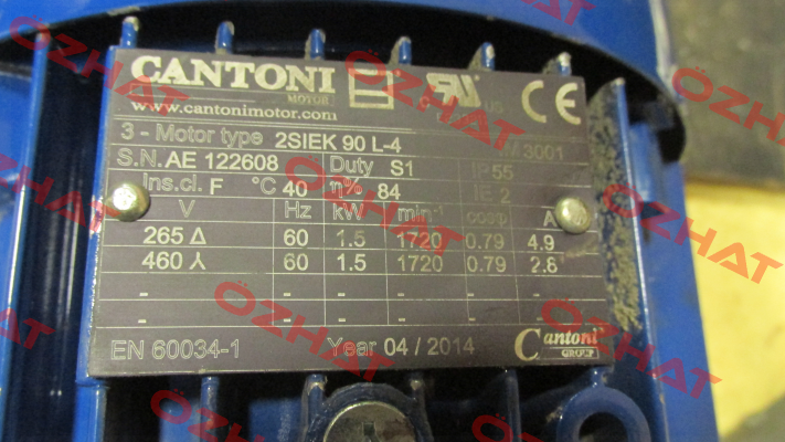 2SIEK 90L-4  Cantoni