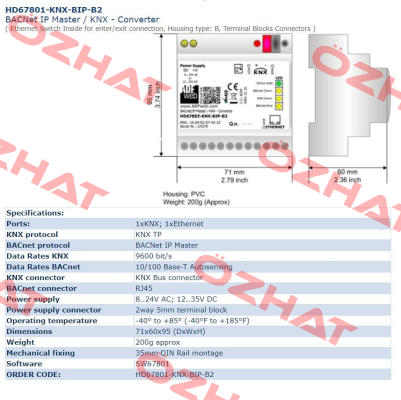 HD67801-KNX-BIP-B2 ADFweb