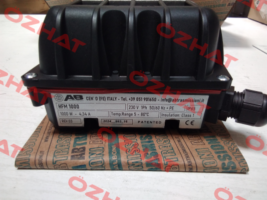 HFM 1000 AB Trasmissioni