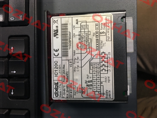 IC120C-11001-  REPLACED BY IC121CX-11130  or  IC121C-01103 Dixell