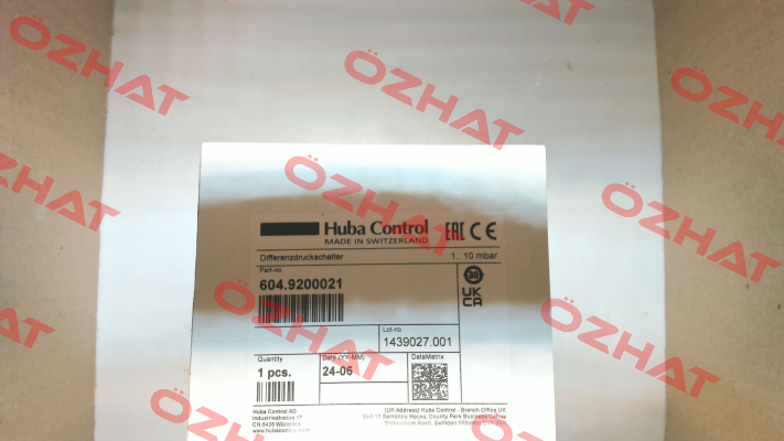 604.9200021 Huba Control