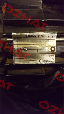 SKh 80X-4C2/5662 obsolete, replacement Motor 2SIEK 80 X-4C  BESEL S.A.