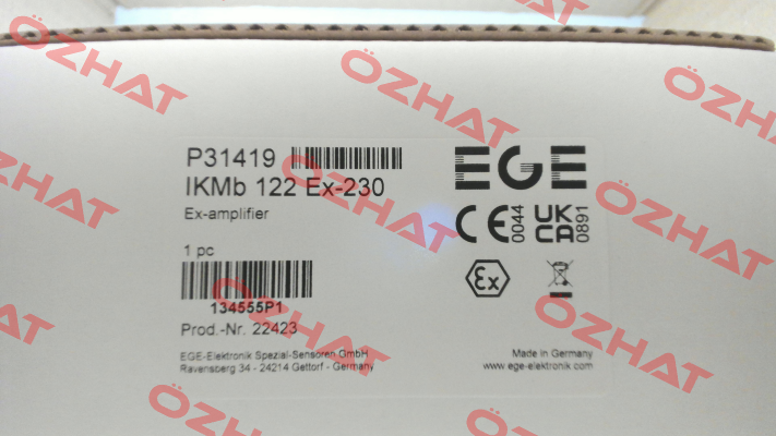 p/n: P31419, Type: IKMb 122 Ex-230 Ege
